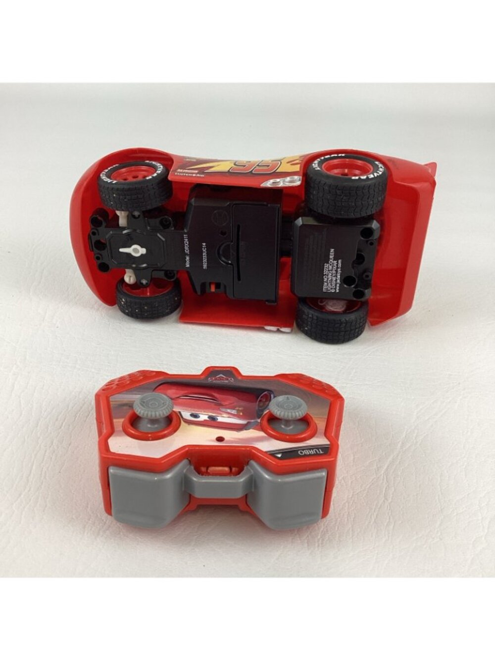 Disney Pixar Cars RC Lightning McQueen Remote Control Turbo Boost Vehicle Jada - Picture 9 of 9